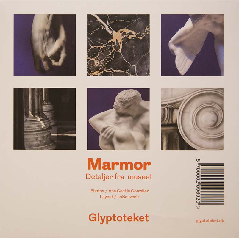 Marmor postkort Glyptoteket