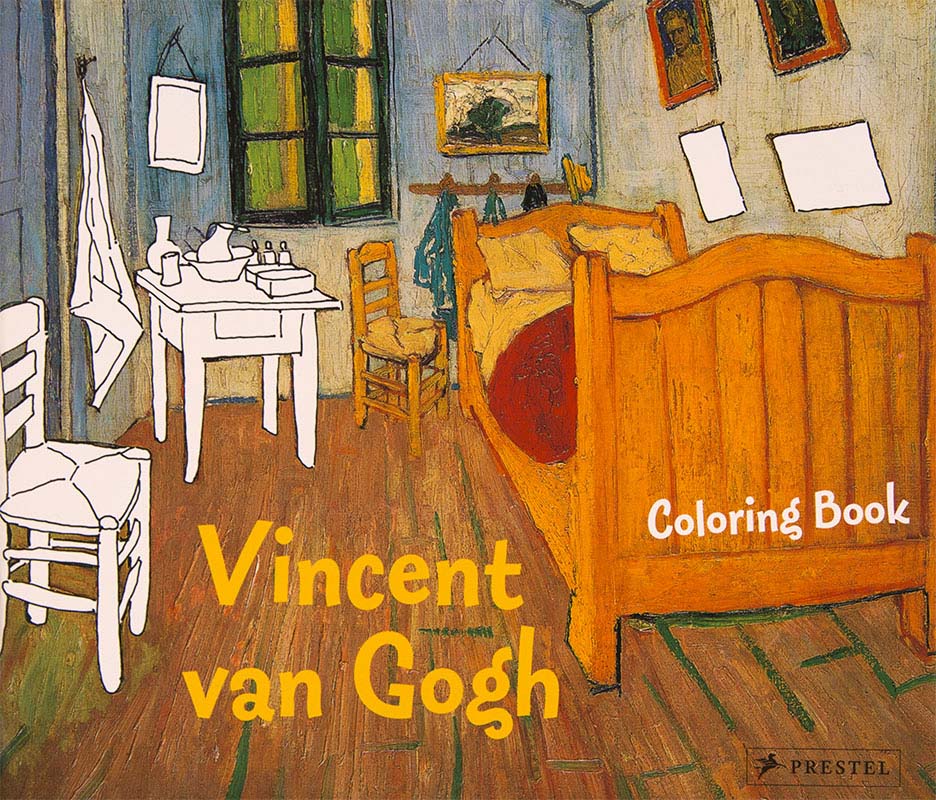 Vincent van Gogh malebog coloring book