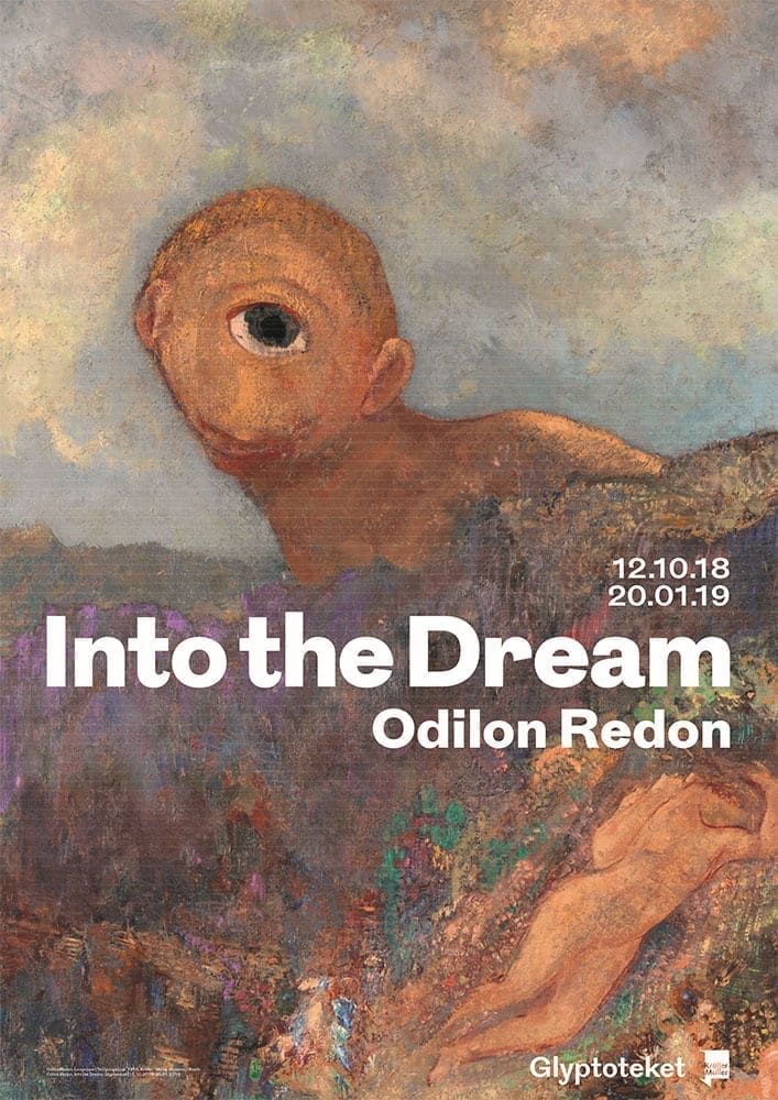 eksplosion genvinde Udsigt Odilon Redon plakat - Le cyclope - Into the Dream | Glyptoteket