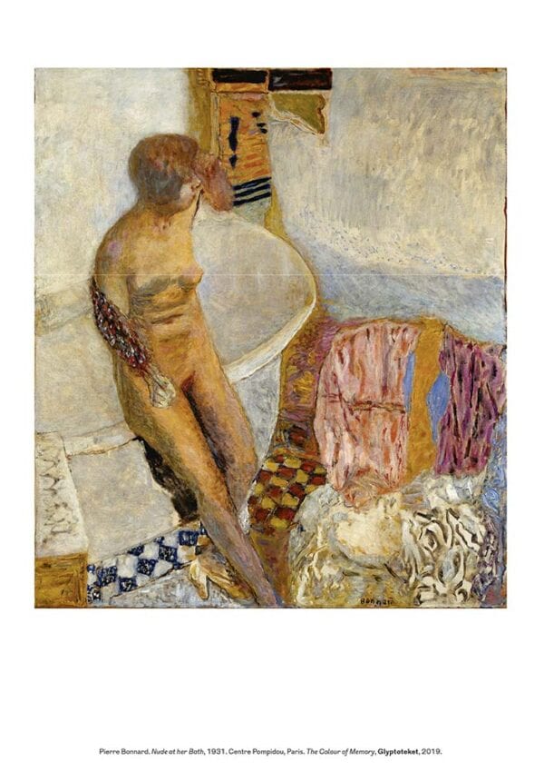 Pierre Bonnard print Nude at Her Bath