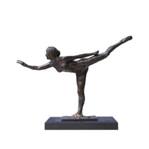 Degas petit arabesque figur bronze figure
