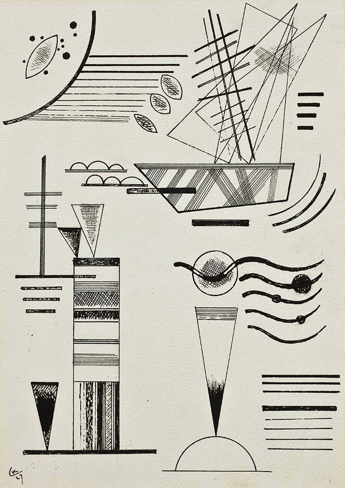 Wassily Kandinsky plakat. Composition 4image