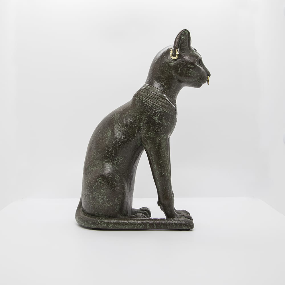 Gayer-Anderson kat - figur - gudinden Bastet | Glyptoteket