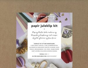 Papir juleklip DIY Glyptoteket