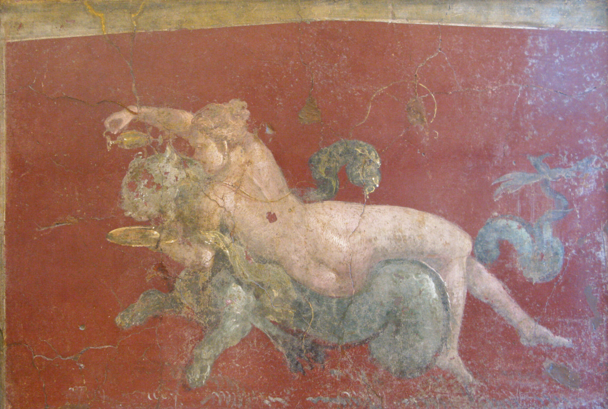 Antikt romersk vægmaleri