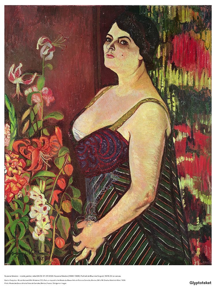 Portrait of Mauricia Coquiot - Suzanne Valadon printimage
