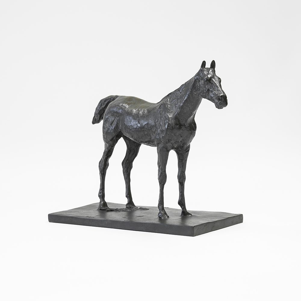 Degas stående hest halted horse Glyptoteket