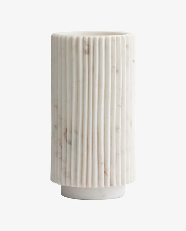 Loon vase hvid marmor Nordal Glyptoteket