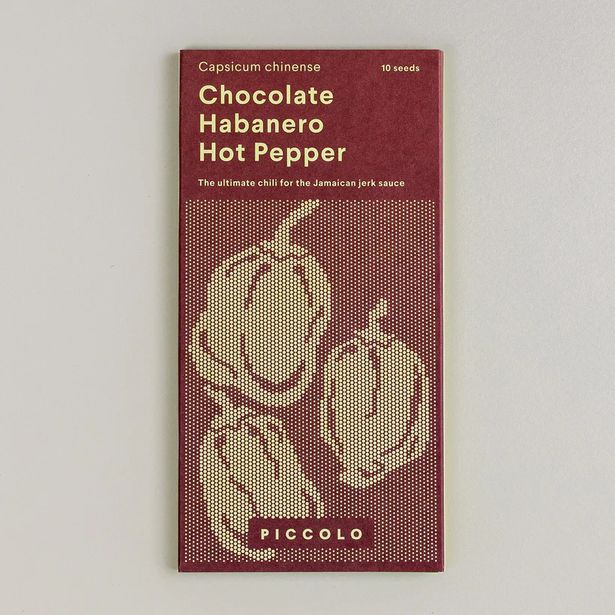 Chocolate Habanero Hot Pepper seedsimage