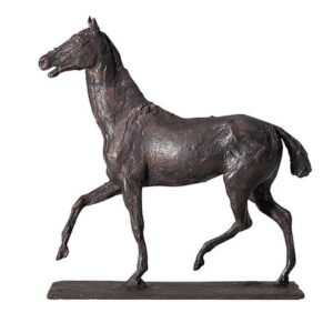 Degas Horse Raised Step bronze figur Glyptoteket
